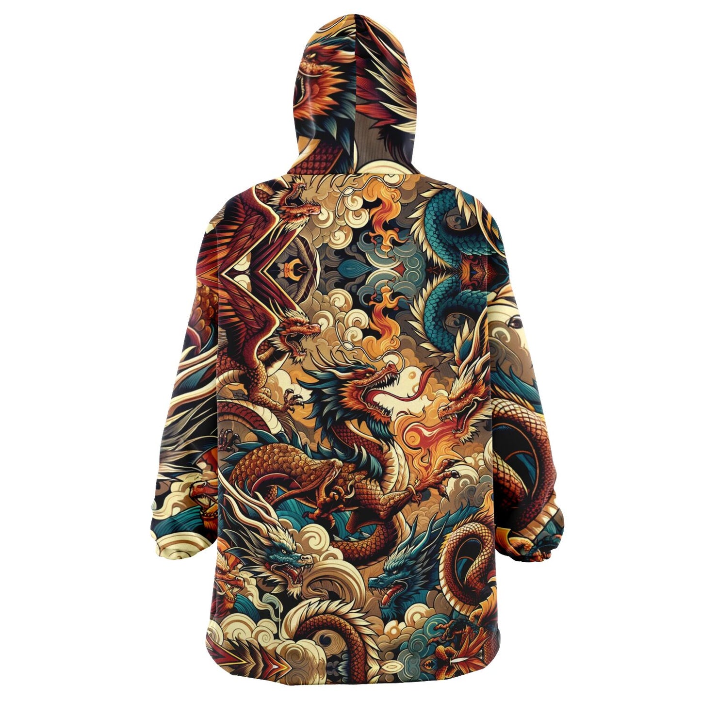 Snug Hoodie - Fighting Dragons - Nine Worlds Gear