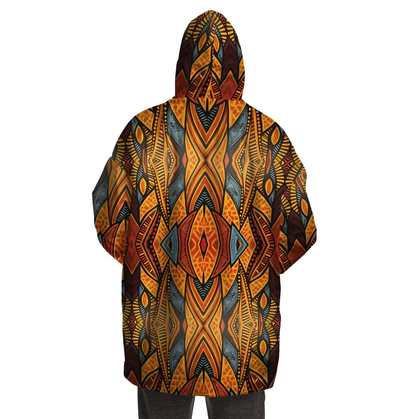 Snug Hoodie - African Art - Nine Worlds Gear