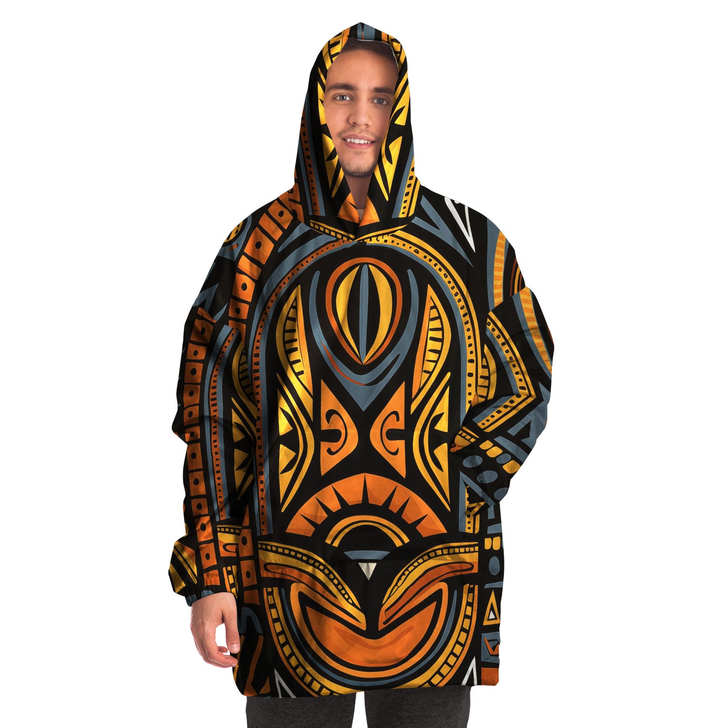 Snug Hoodie - African Tribal Art - Nine Worlds Gear