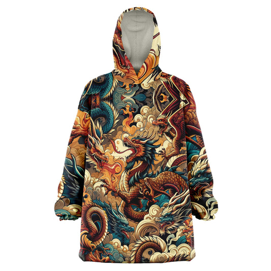 Snug Hoodie - Fighting Dragons - Nine Worlds Gear