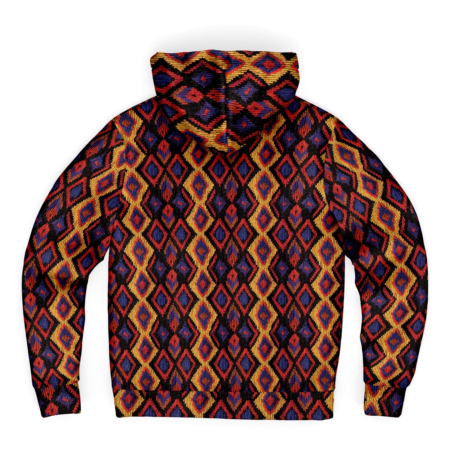 Fleece-Lined Zip Hoodie - Columbian Wayuu - Nine Worlds Gear