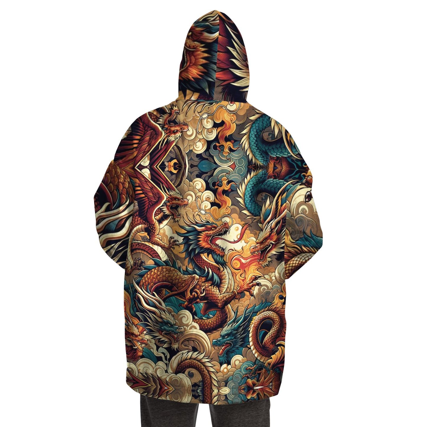 Snug Hoodie - Fighting Dragons - Nine Worlds Gear
