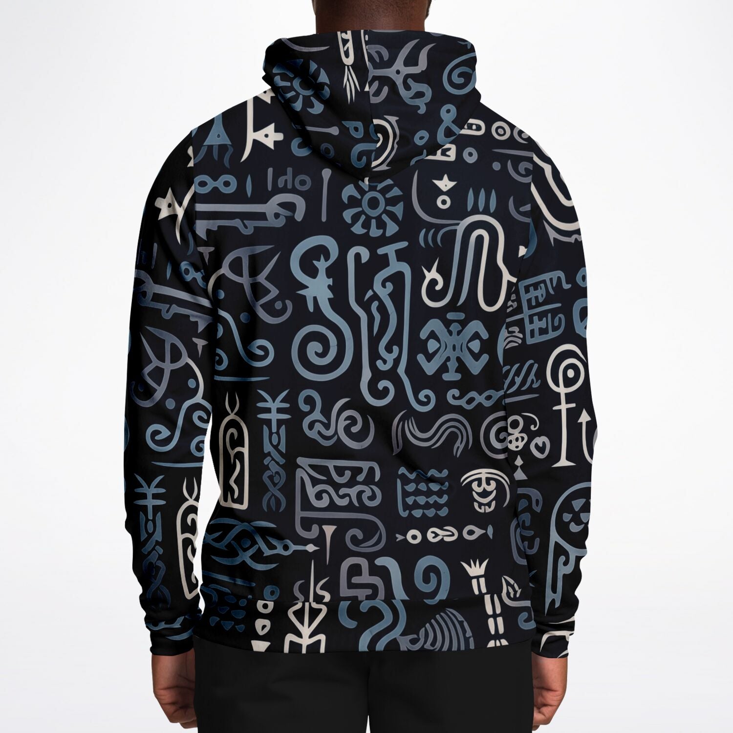 Fashion Hoodie - Norse Viking & Mythology Collection - Symbols - Nine Worlds Gear