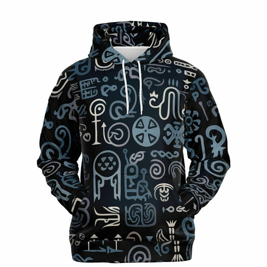Fashion Hoodie - Norse Viking & Mythology Collection - Symbols - Nine Worlds Gear