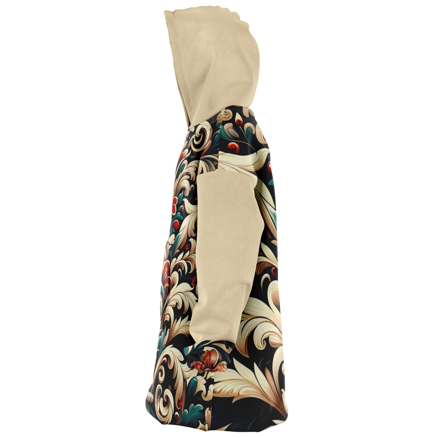 Snug Hoodie - Norwegian Folk Art - Nine Worlds Gear