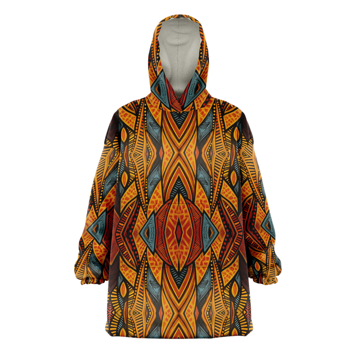 Snug Hoodie - African Art - Nine Worlds Gear