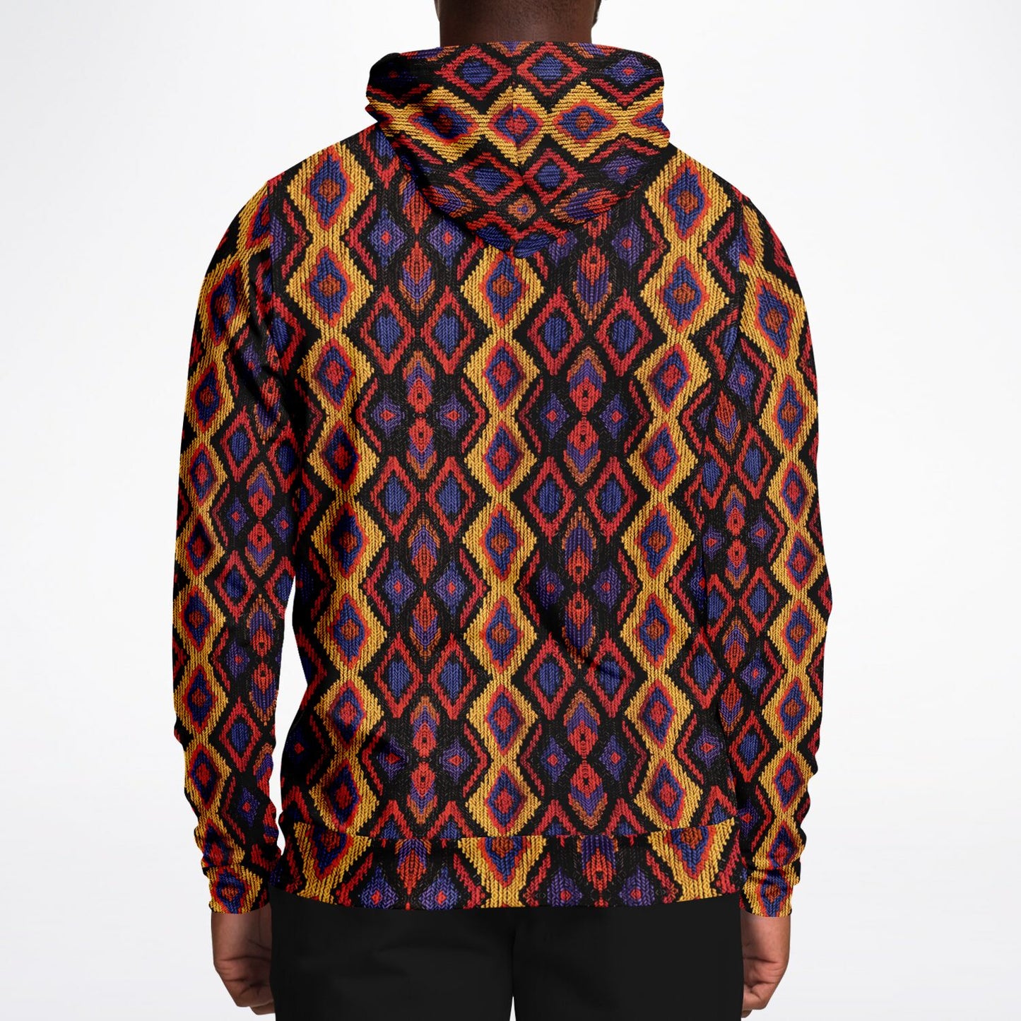 Fashion Hoodie - Columbian Wayuu - Nine Worlds Gear