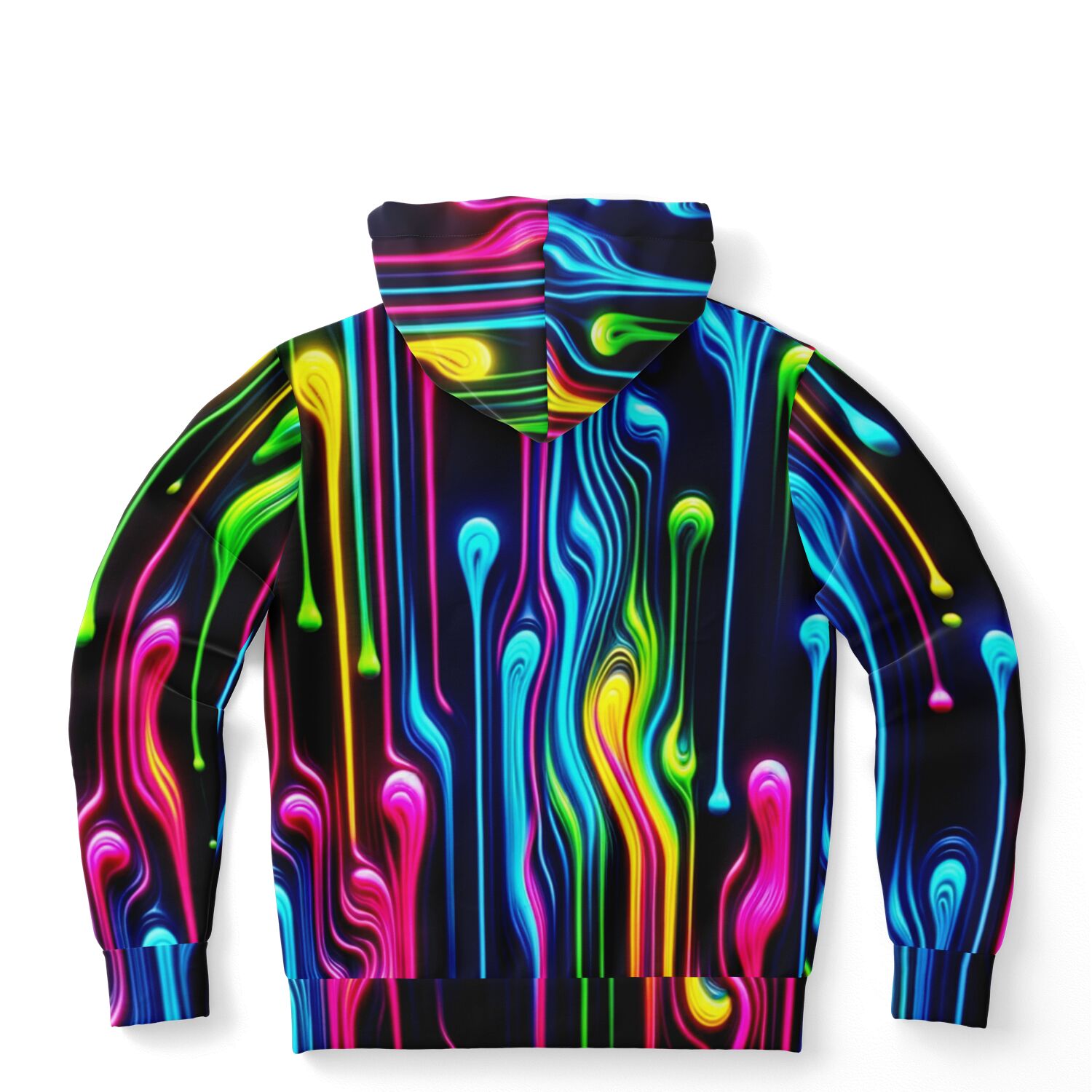 Fashion Hoodie - Melted Neon - Nine Worlds Gear