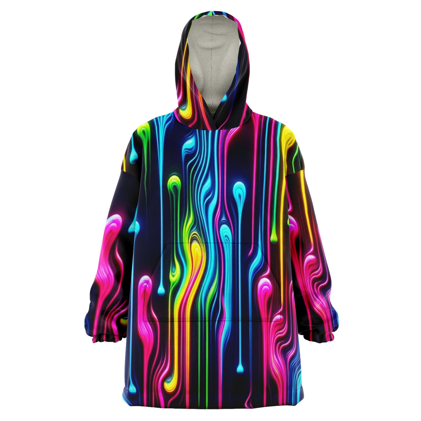 Snug Hoodie - Melted Neon - Nine Worlds Gear