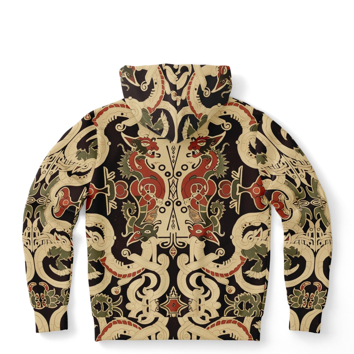 Fashion Hoodie - Norse Viking & Mythology Collection - Mammen Style - Nine Worlds Gear