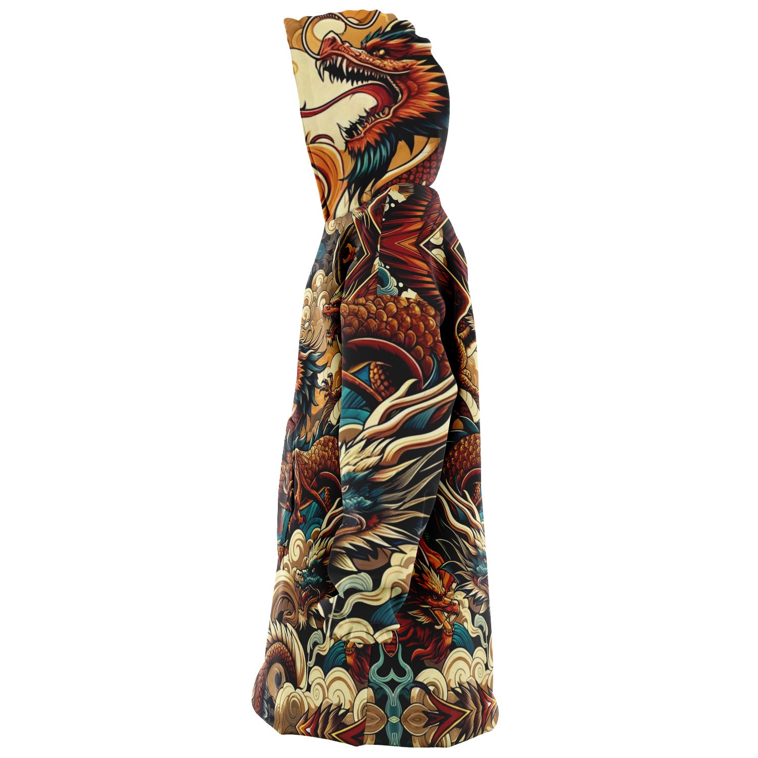 Snug Hoodie - Fighting Dragons - Nine Worlds Gear