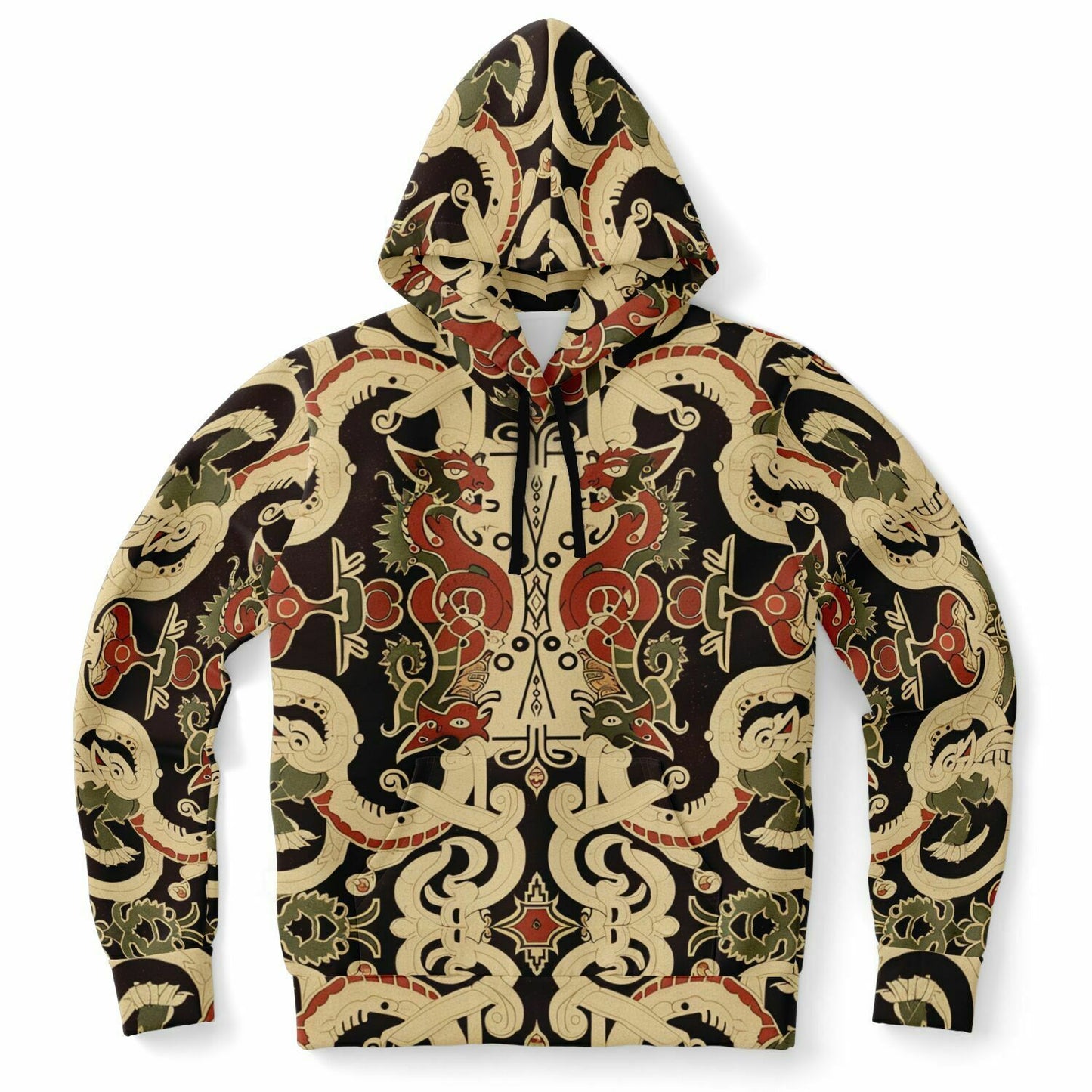 Fashion Hoodie - Norse Viking & Mythology Collection - Mammen Style - Nine Worlds Gear