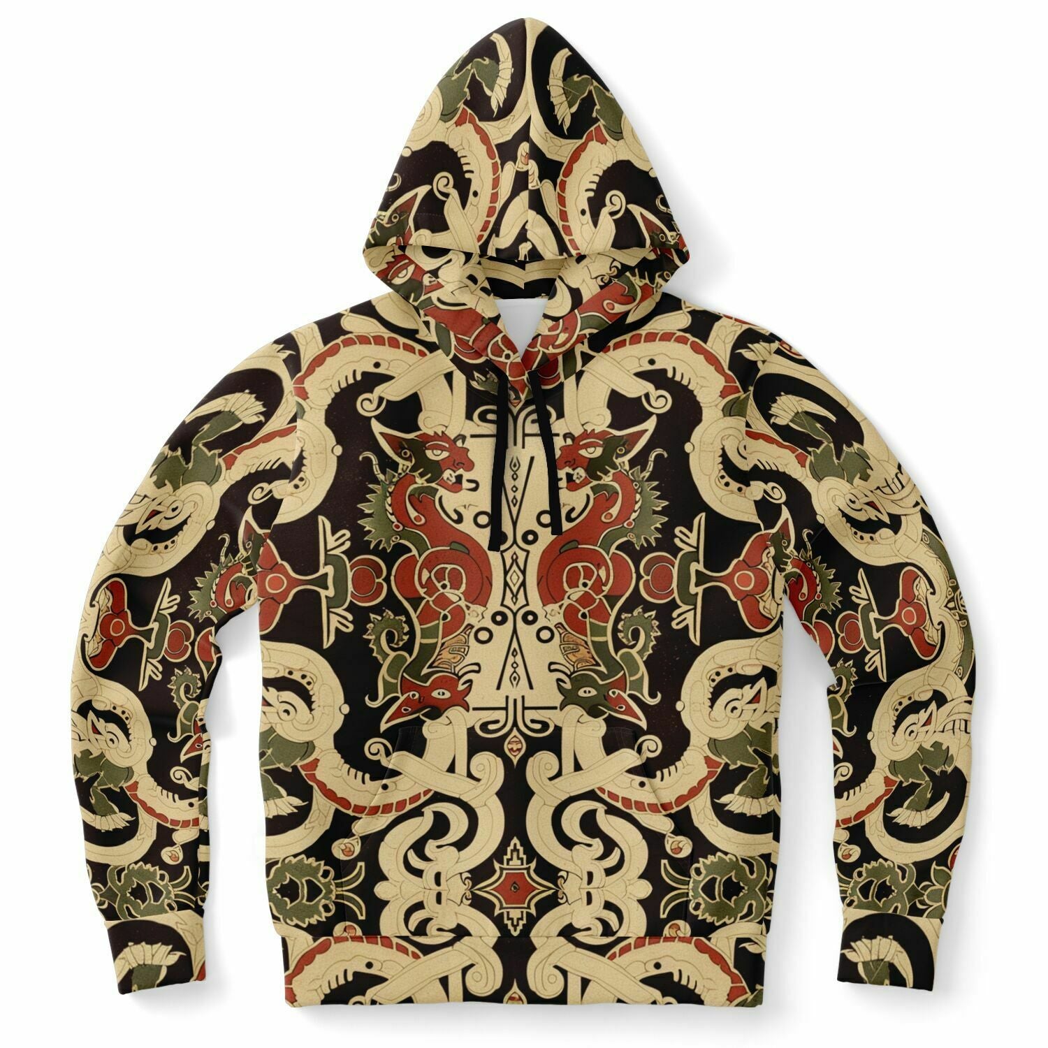 Fashion Hoodie - Norse Viking & Mythology Collection - Mammen Style - Nine Worlds Gear