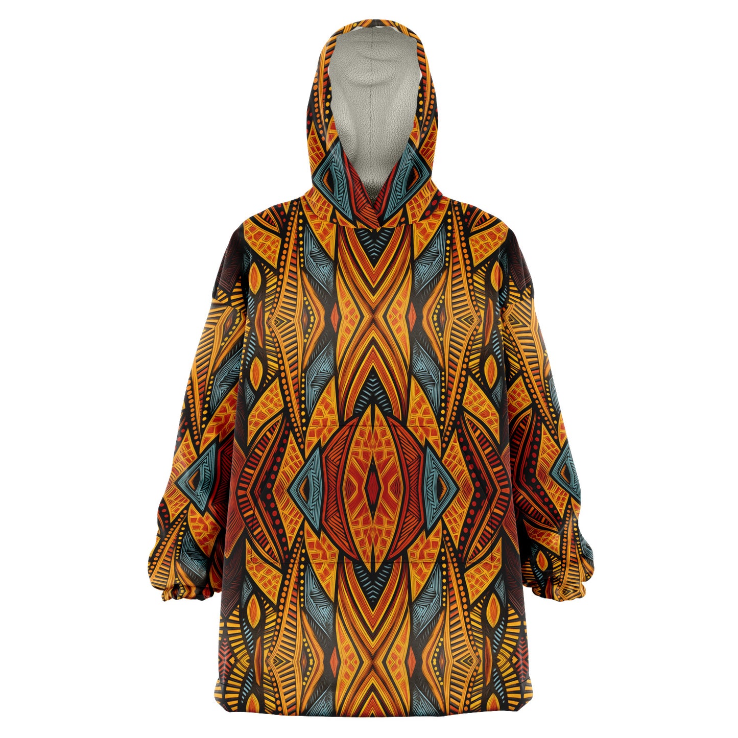 Snug Hoodie - African Art - Nine Worlds Gear