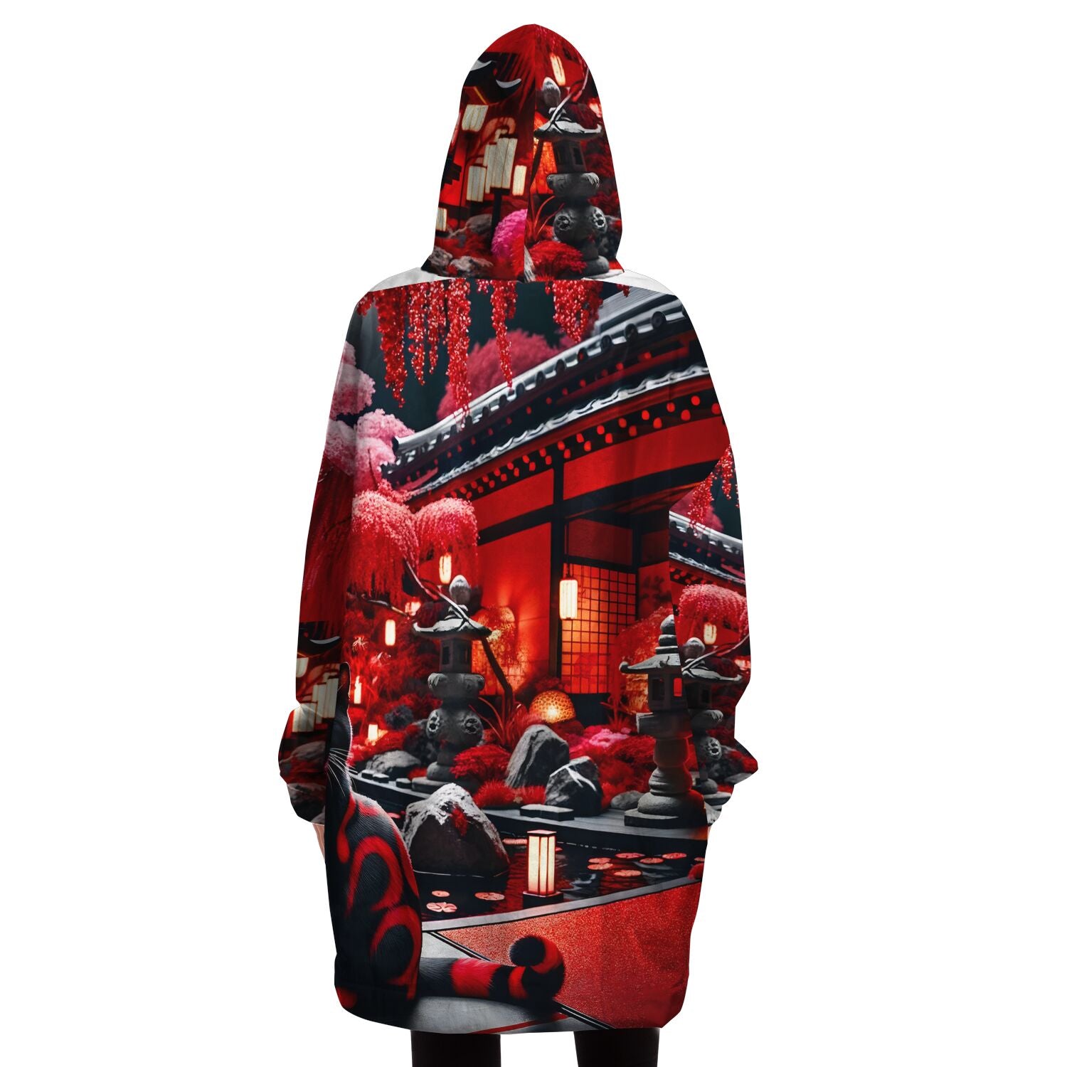 Snug Hoodie - Japanese Garden - Nine Worlds Gear