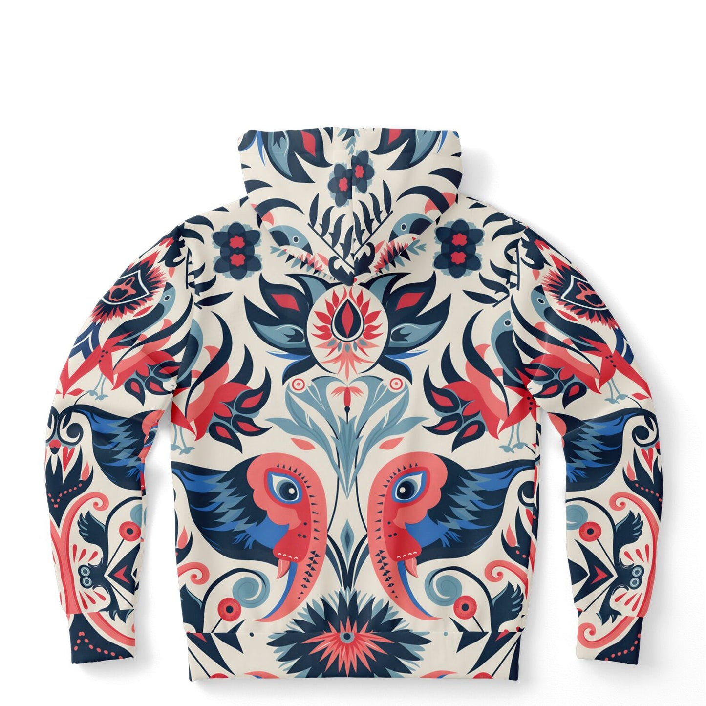 Fashion Hoodie - Columbian Zoomorphic Art - Nine Worlds Gear