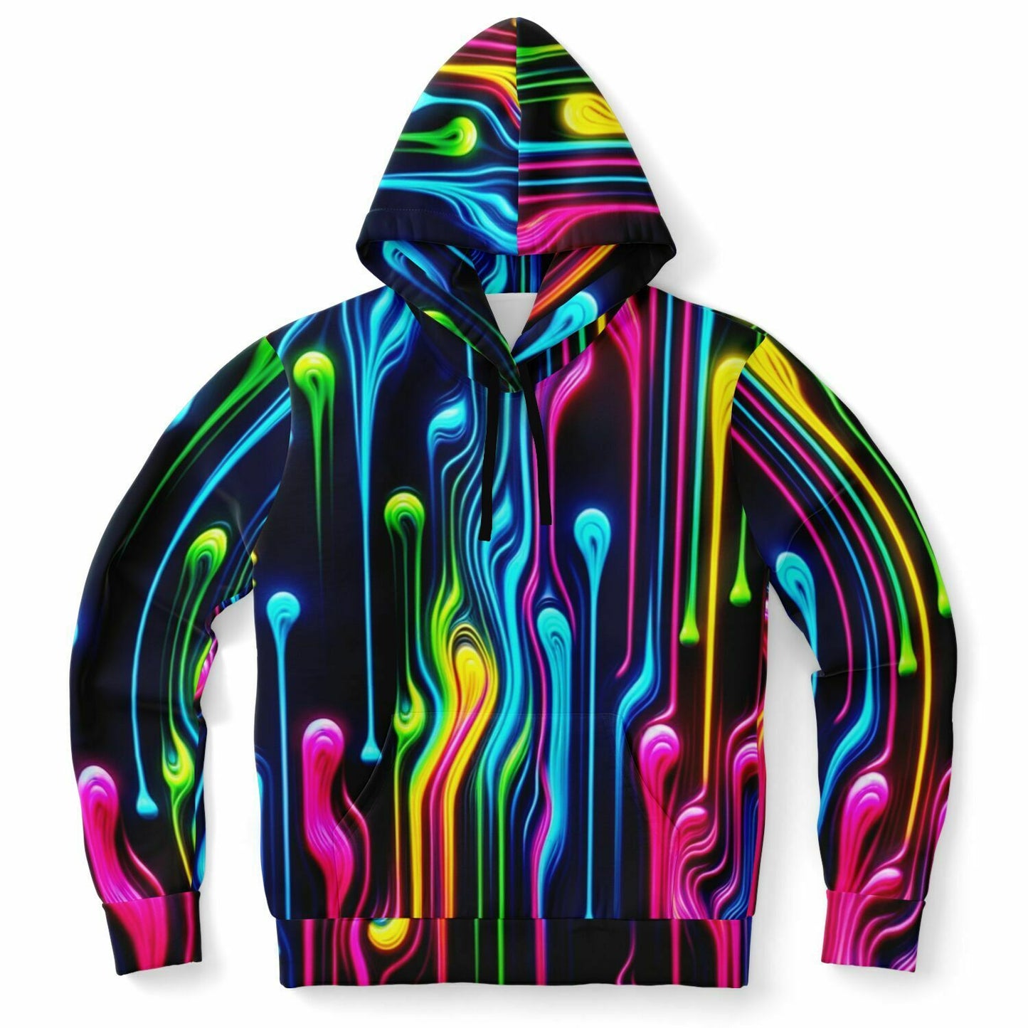 Fashion Hoodie - Melted Neon - Nine Worlds Gear
