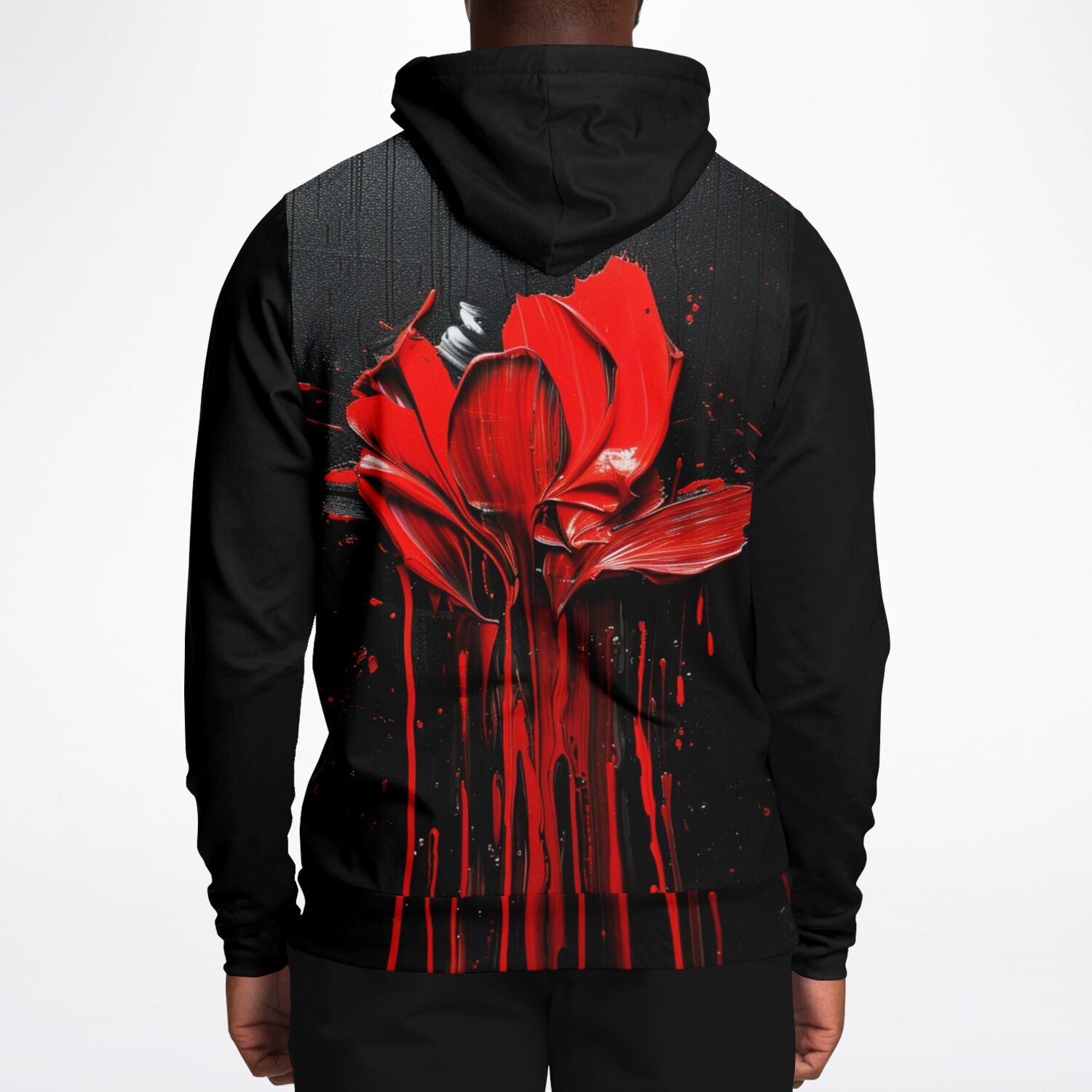 Fashion Hoodie - Melting Rose - Nine Worlds Gear