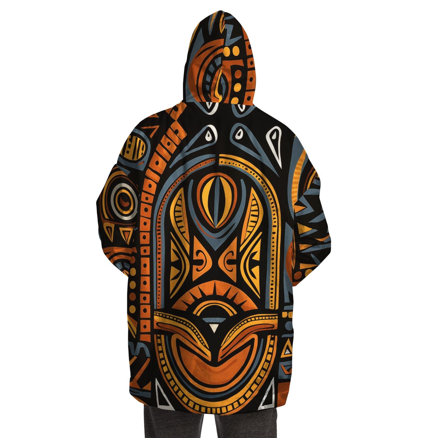 Snug Hoodie - African Tribal Art - Nine Worlds Gear