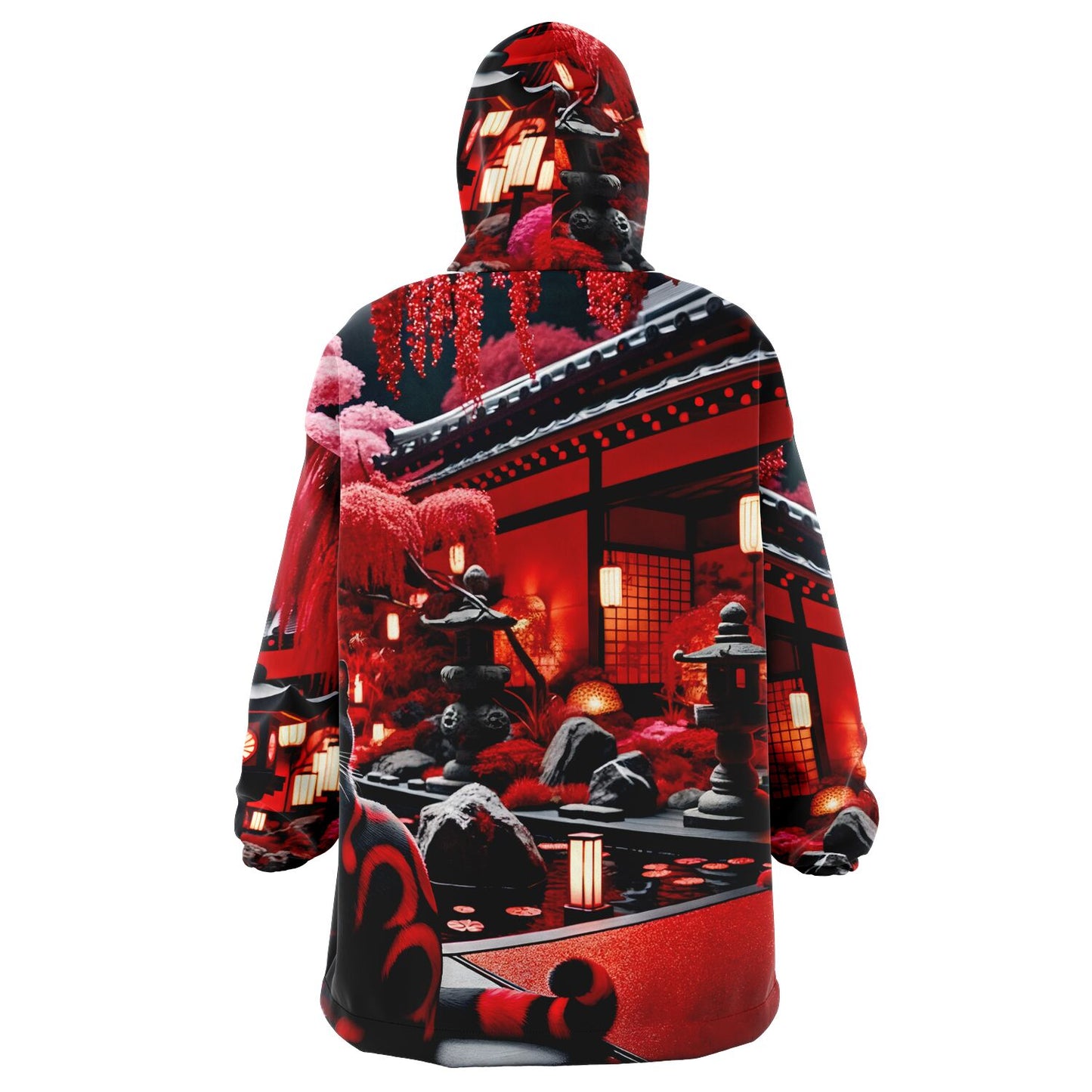 Snug Hoodie - Japanese Garden - Nine Worlds Gear