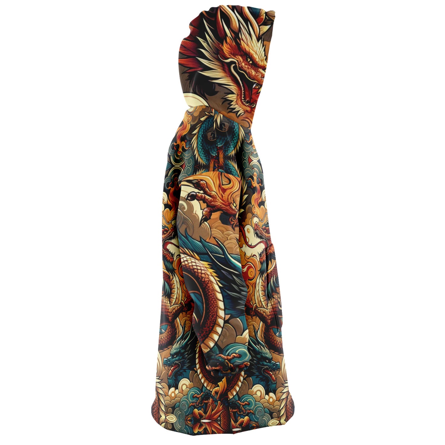 Snug Hoodie - Fighting Dragons - Nine Worlds Gear