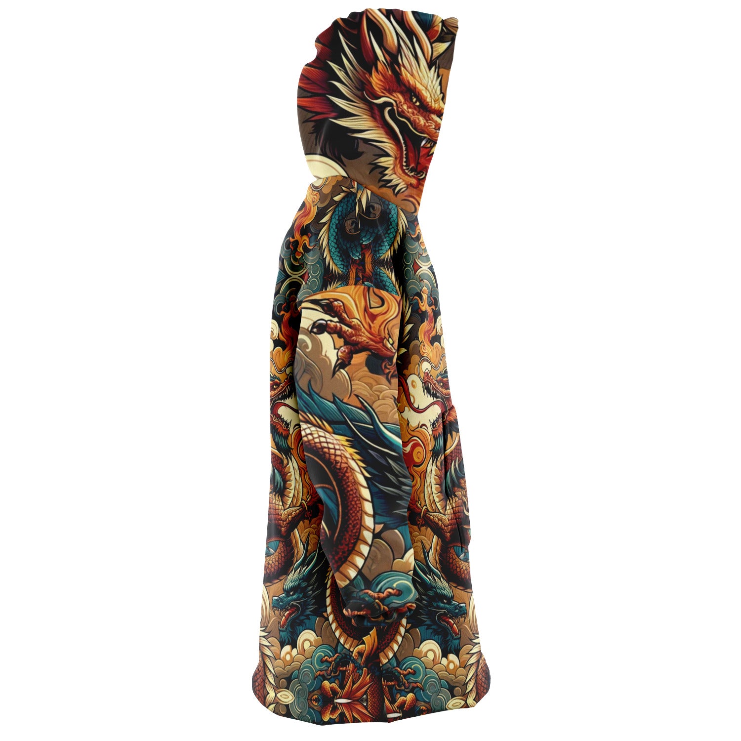 Snug Hoodie - Fighting Dragons - Nine Worlds Gear