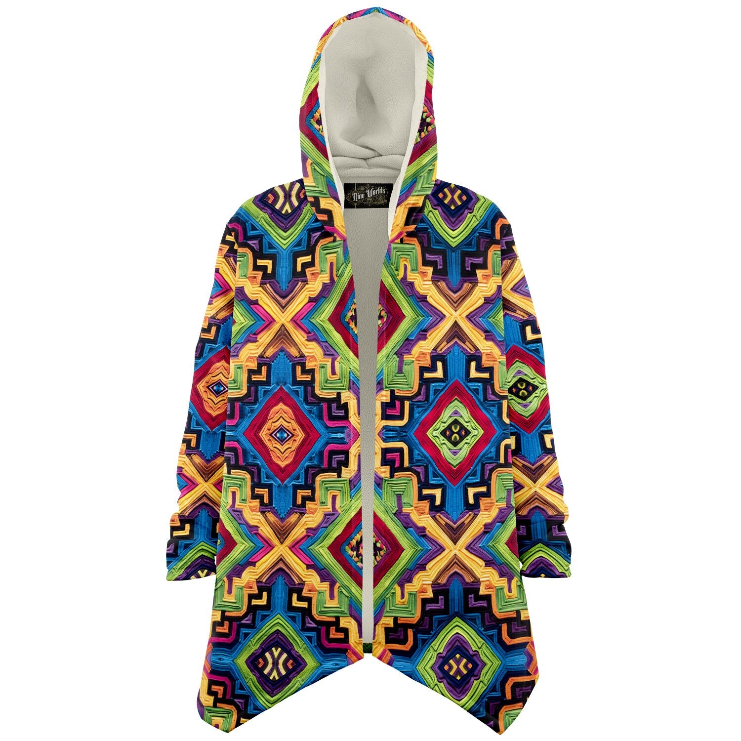 Microfleece Cloak - Columbian Wayuu - Nine Worlds Gear