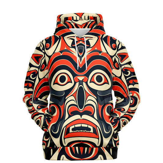 Fashion Hoodie - Columbian Totem Art - Nine Worlds Gear