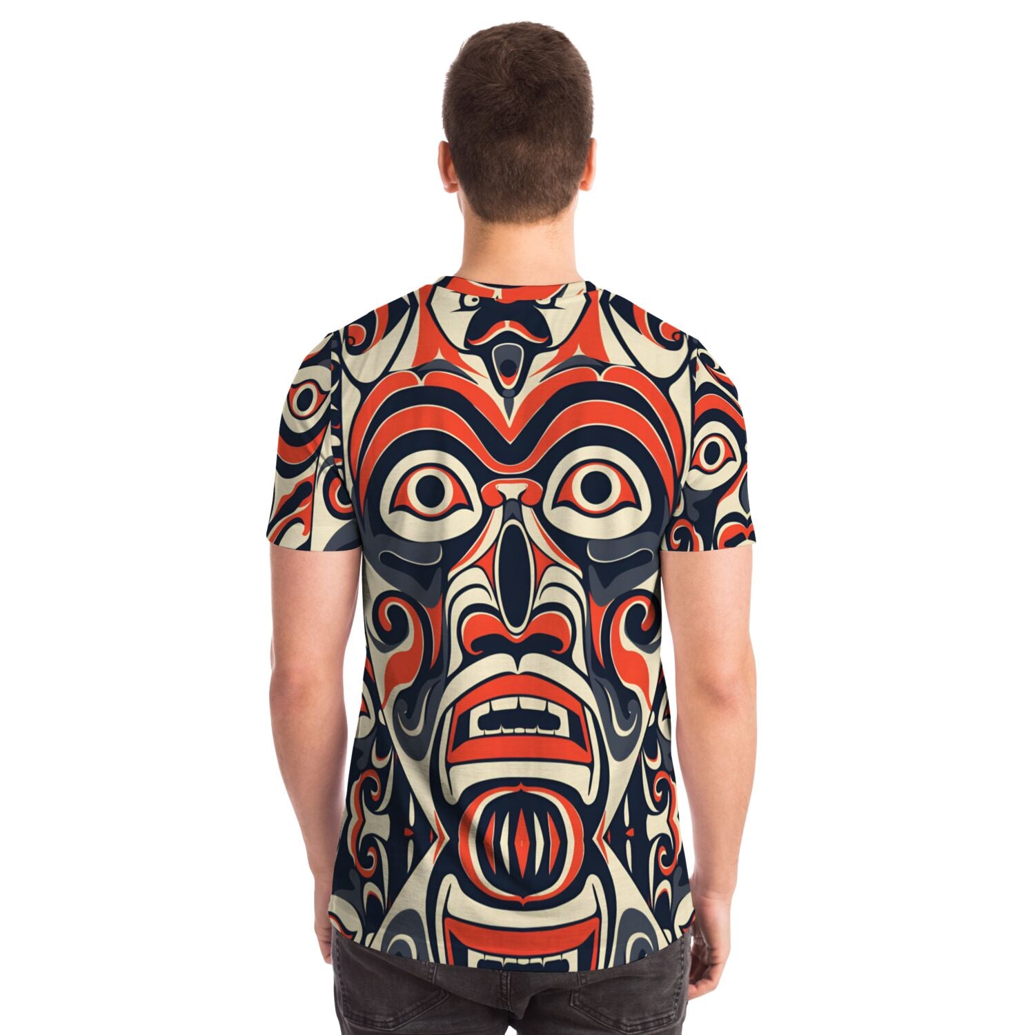 T-shirt - Columbian Totem Art - Nine Worlds Gear