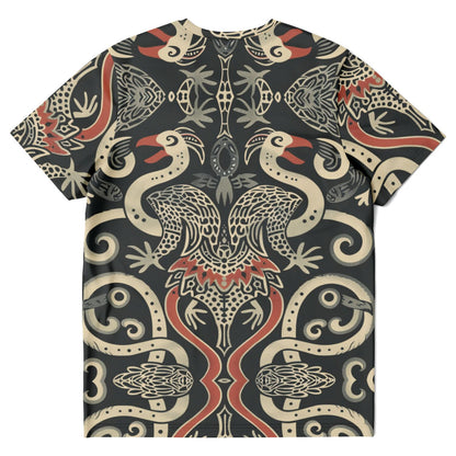 T-shirt - Norse Viking & Mythology Collection - Gullinkambi - Nine Worlds Gear