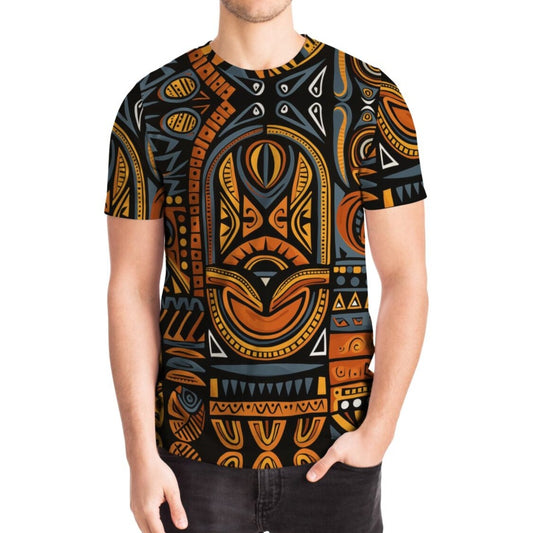 T-shirt - African Tribal Art - Nine Worlds Gear