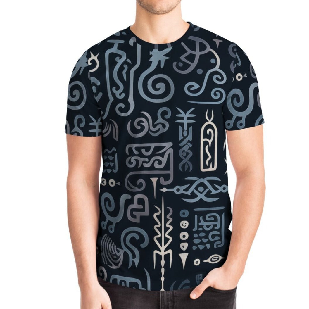 T-shirt - Norse Viking & Mythology Collection - Norse Symbols - Nine Worlds Gear