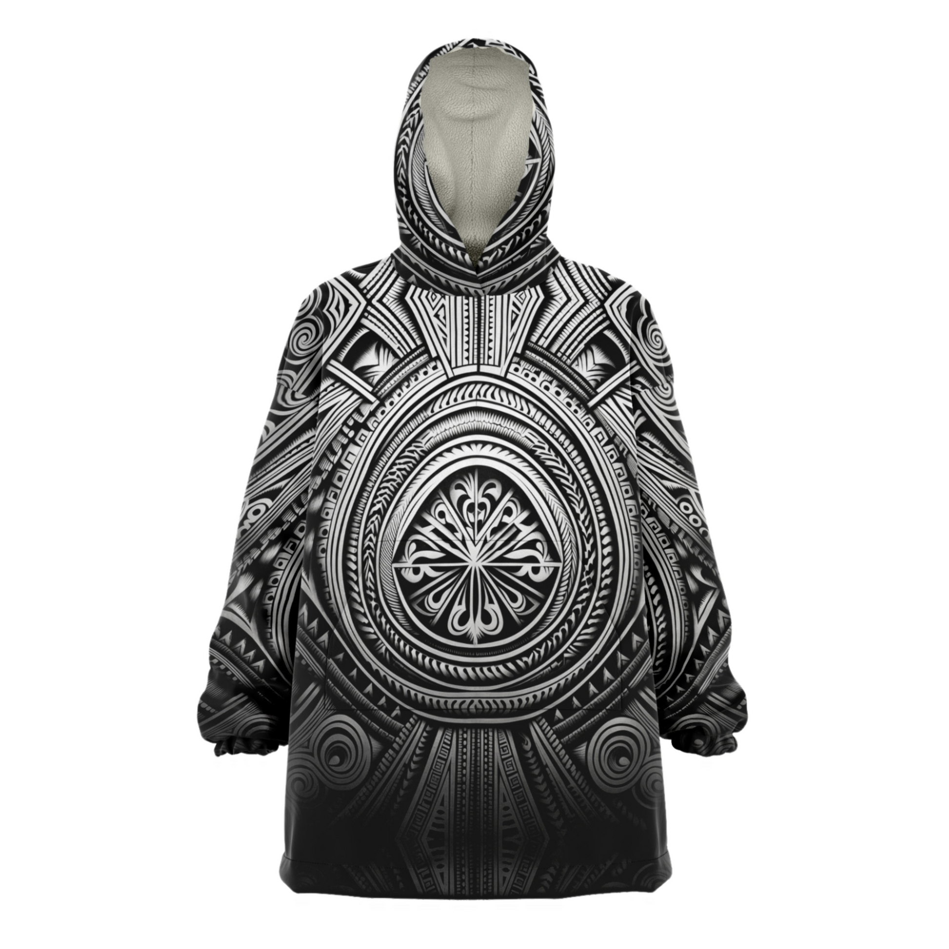 Snug Hoodie - Polynesian Tattoo Art - Nine Worlds Gear