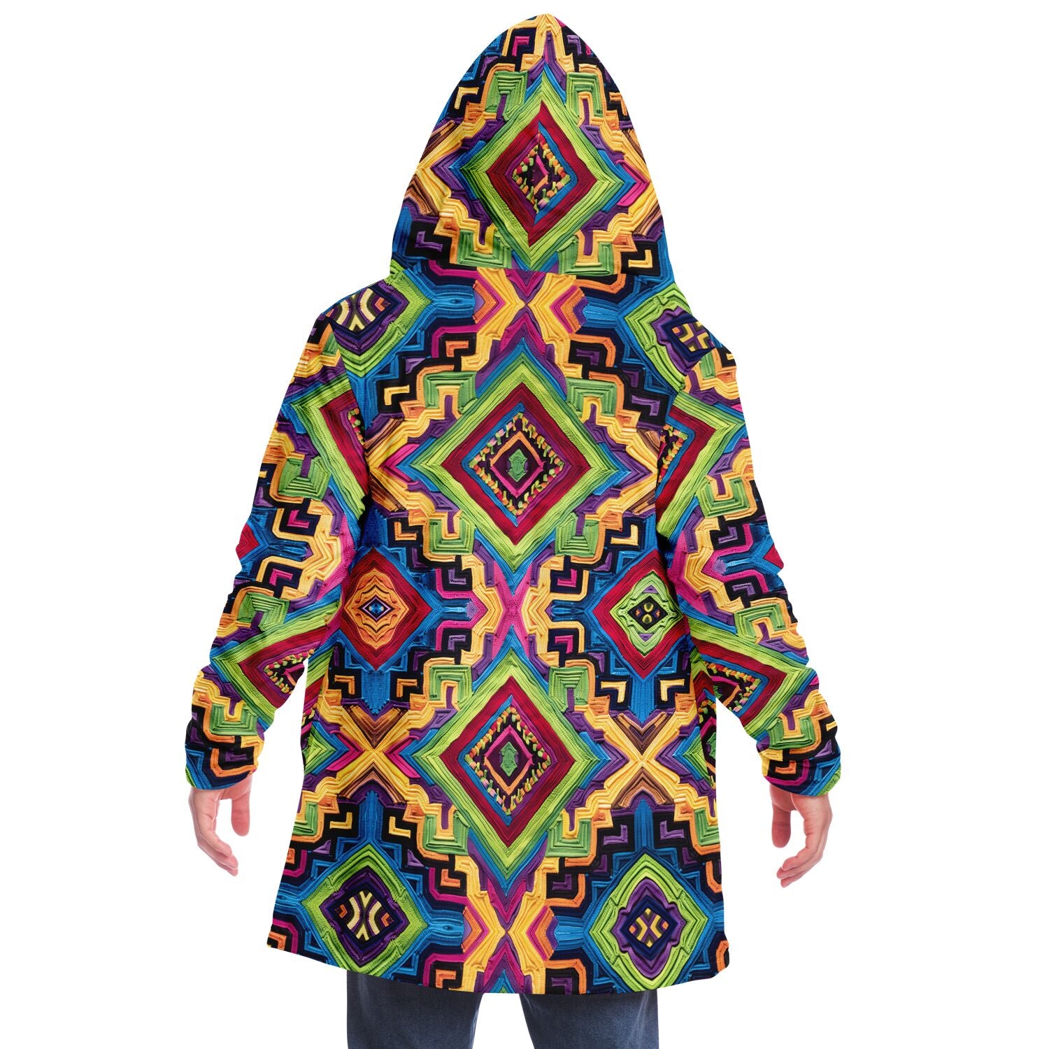 Microfleece Cloak - Columbian Wayuu - Nine Worlds Gear