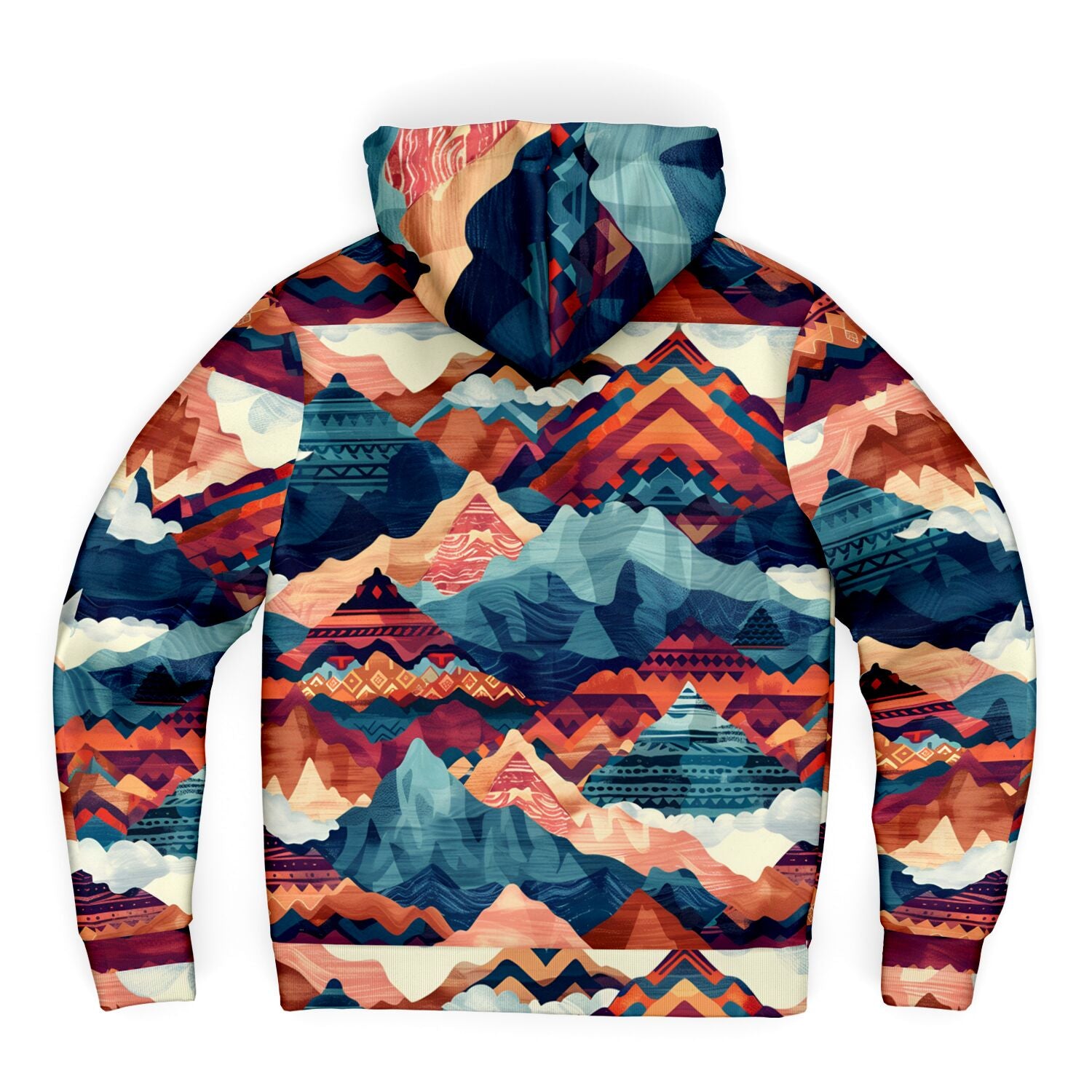 Fleece-Lined Zip Hoodie - Art of the Andes - Nine Worlds Gear