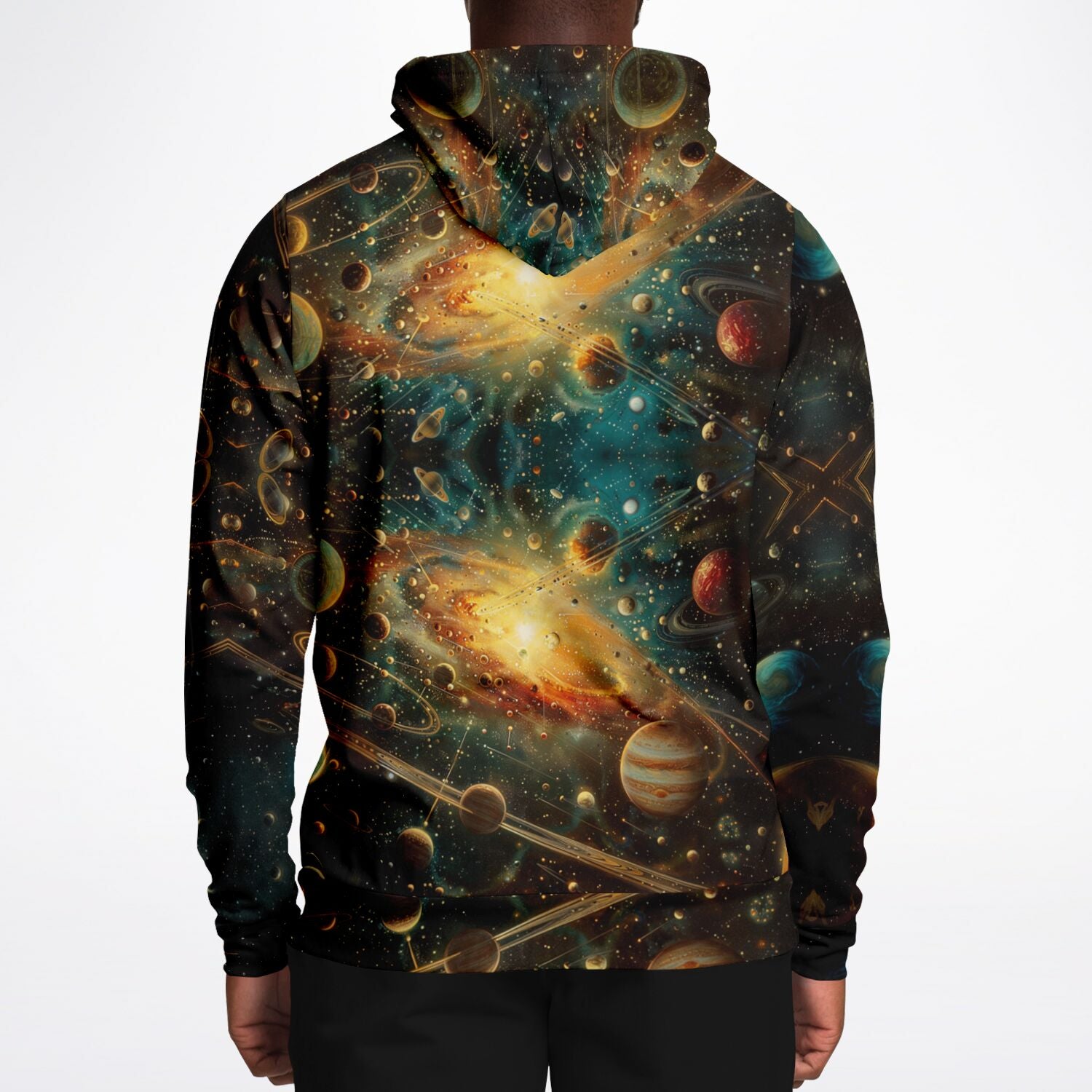 Fashion Hoodie - Space Universe - Nine Worlds Gear