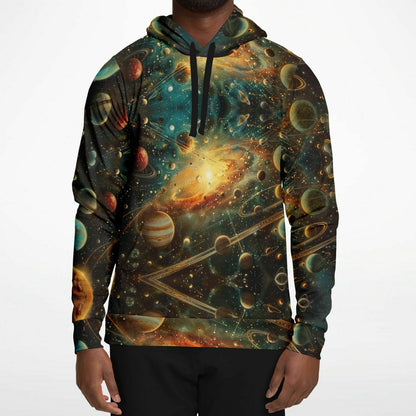 Fashion Hoodie - Space Universe - Nine Worlds Gear