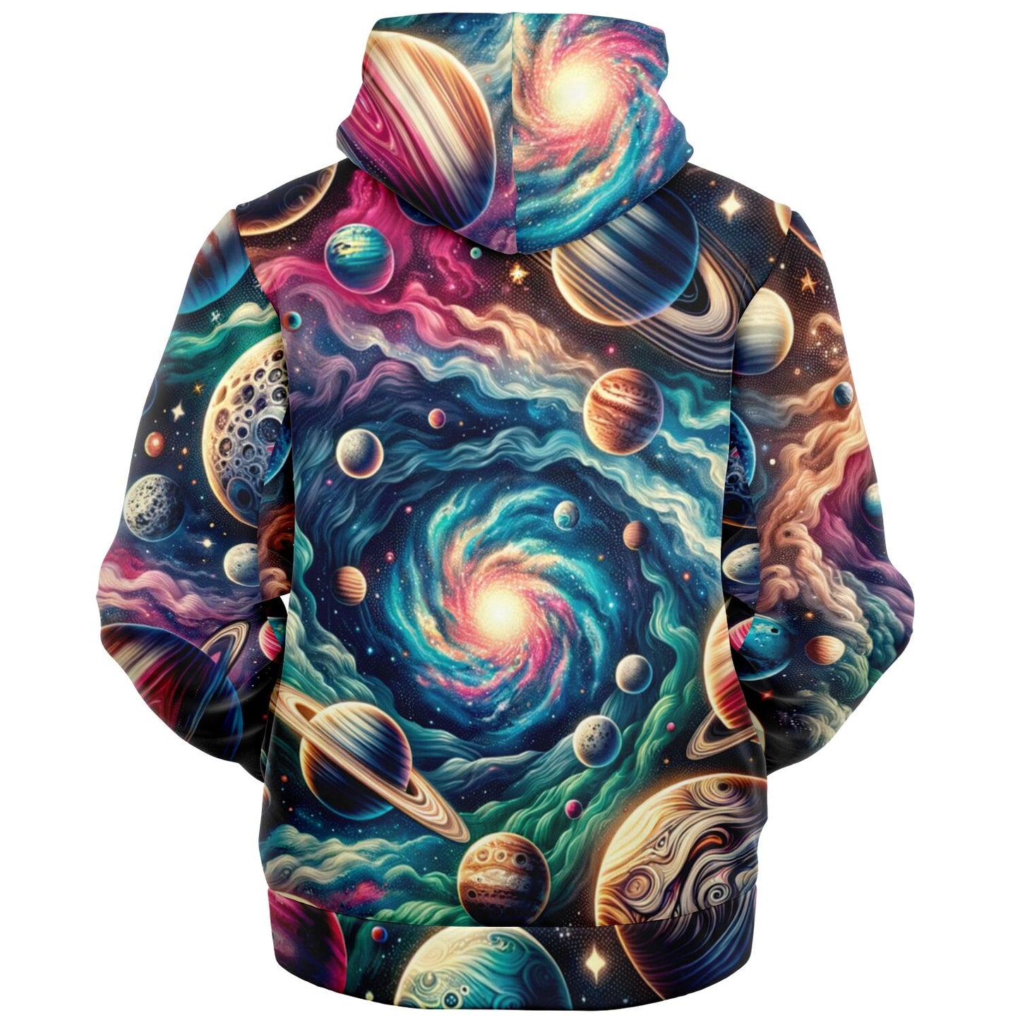 Fleece-Lined Zip Hoodie - Space Odysey - Nine Worlds Gear