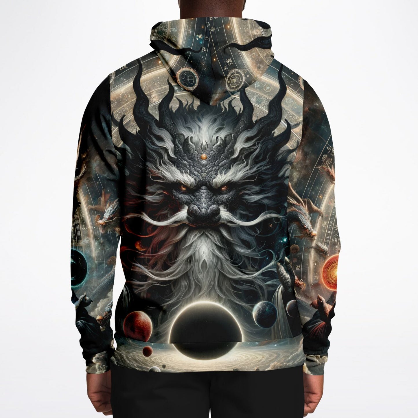 Fashion Hoodie - Dragon of the Universe - Nine Worlds Gear