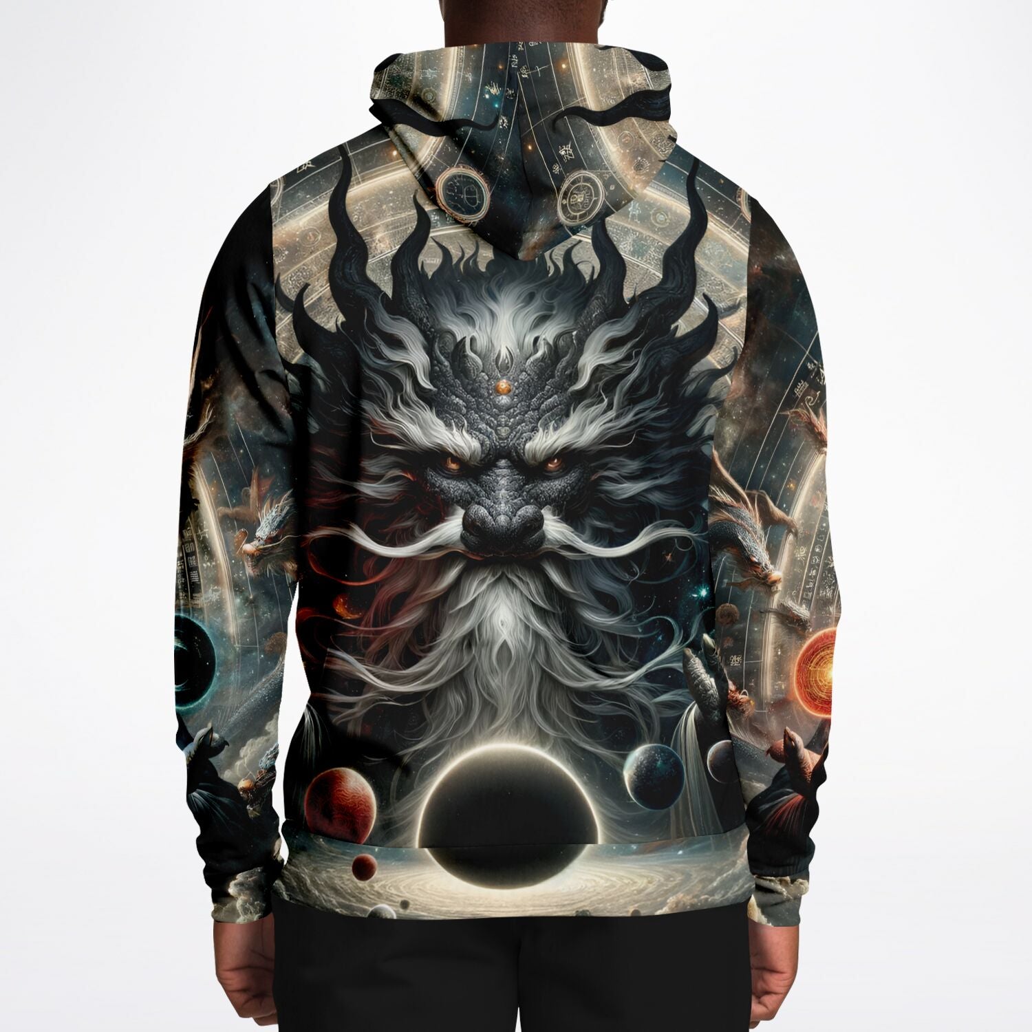 Fashion Hoodie - Dragon of the Universe - Nine Worlds Gear