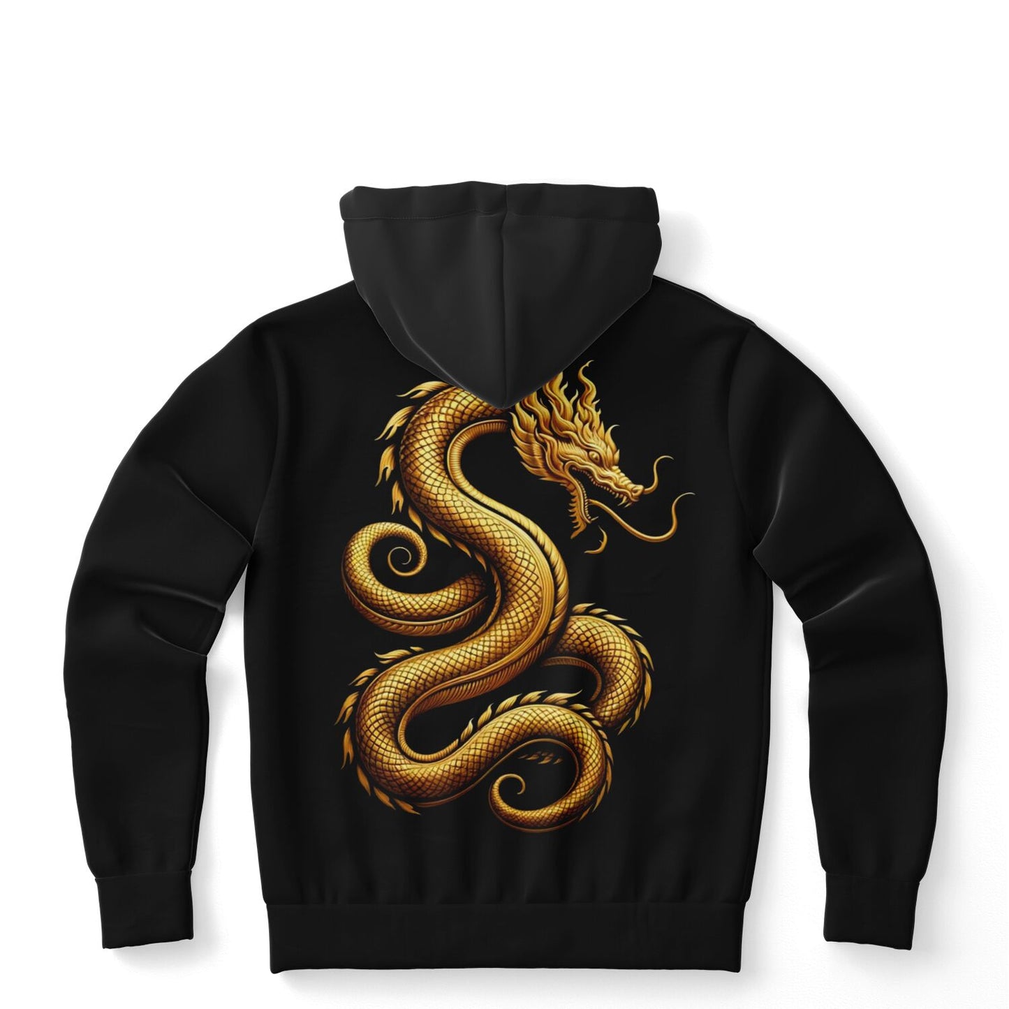 Fashion Hoodie - The Golden Serpent - Nine Worlds Gear