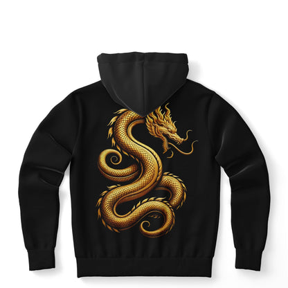 Fashion Hoodie - The Golden Serpent - Nine Worlds Gear