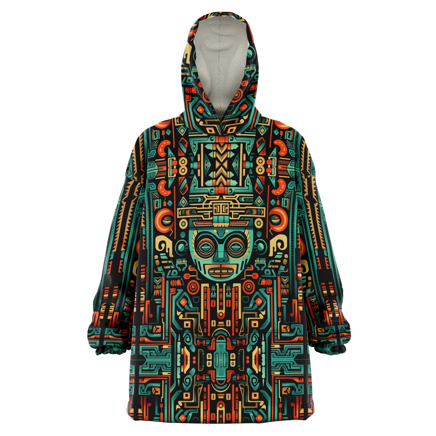 Snug Hoodie - Aztec Art - Nine Worlds Gear