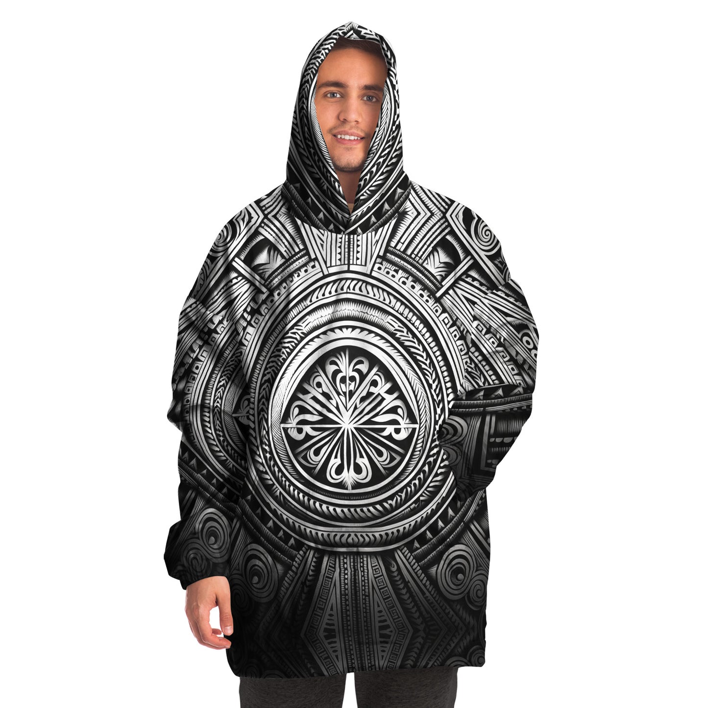 Snug Hoodie - Polynesian Tattoo Art - Nine Worlds Gear