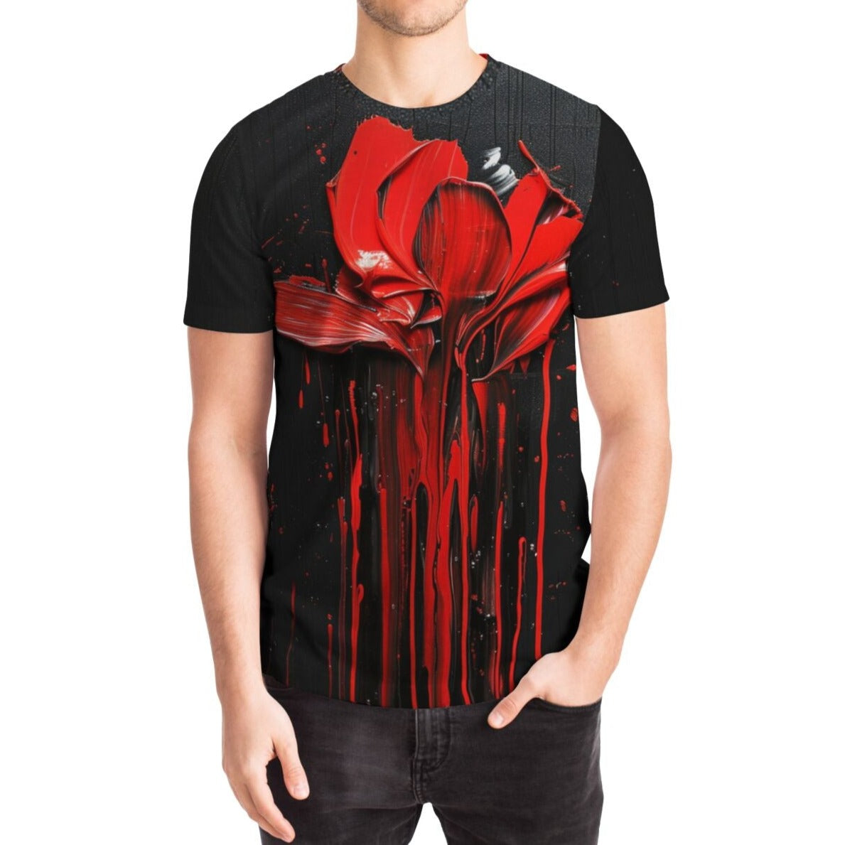 T-shirt -  Melting Rose - Nine Worlds Gear