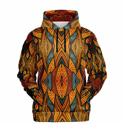 Fashion Hoodie - African Art - Nine Worlds Gear