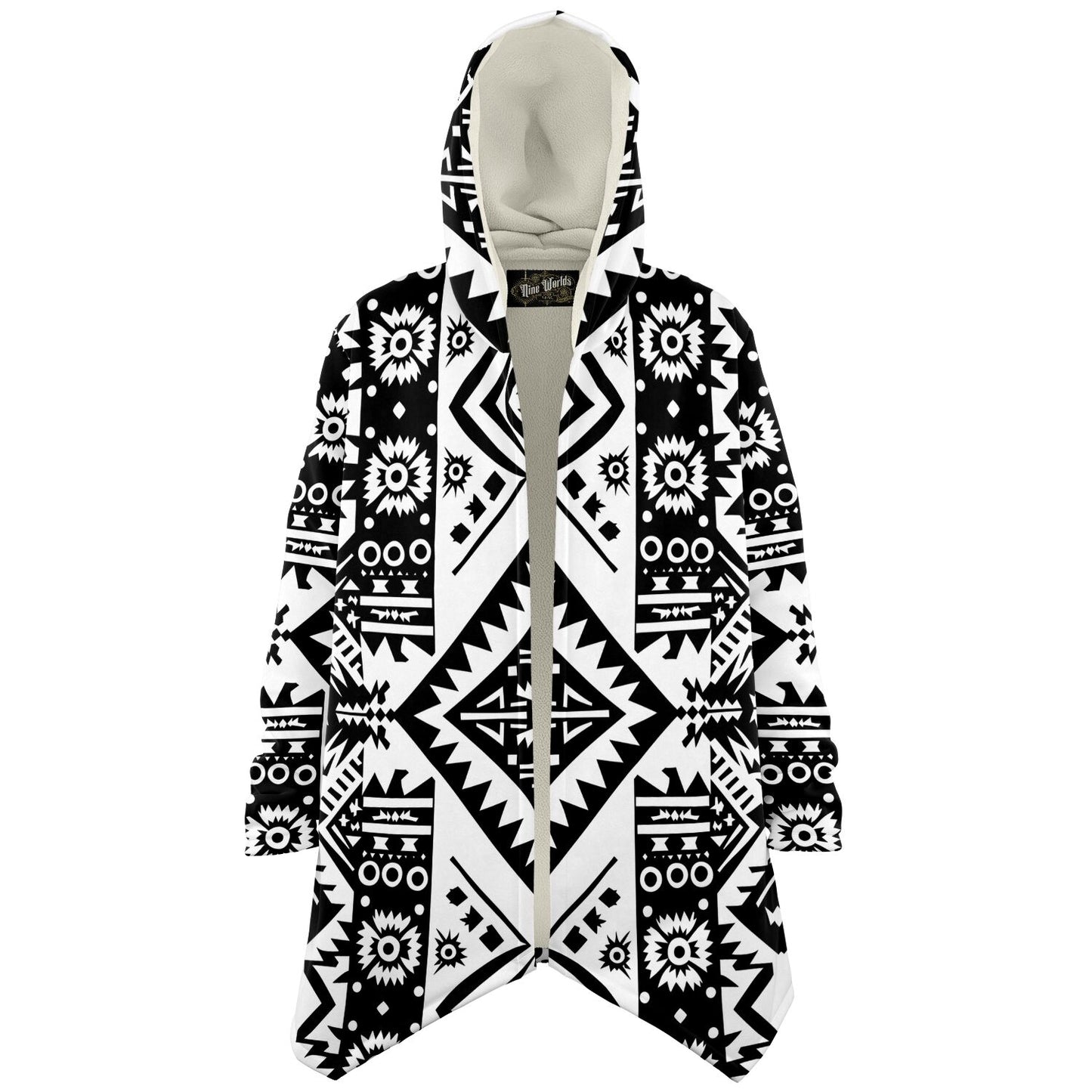 Microfleece Cloak -Chilean Mapuche - Nine Worlds Gear