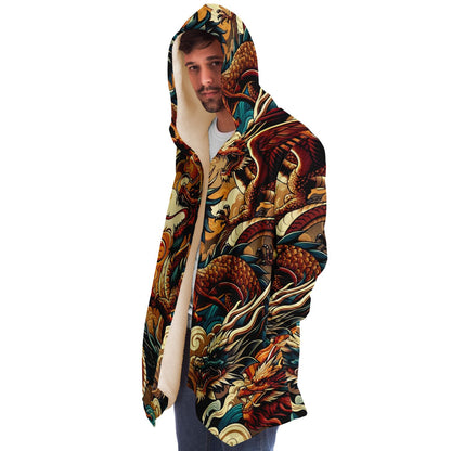 Microfleece Cloak - Dragon War - Nine Worlds Gear