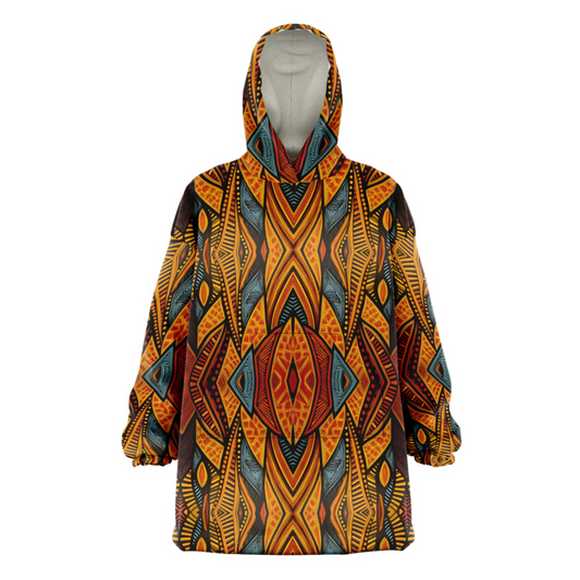 Snug Hoodie - African Art - Nine Worlds Gear