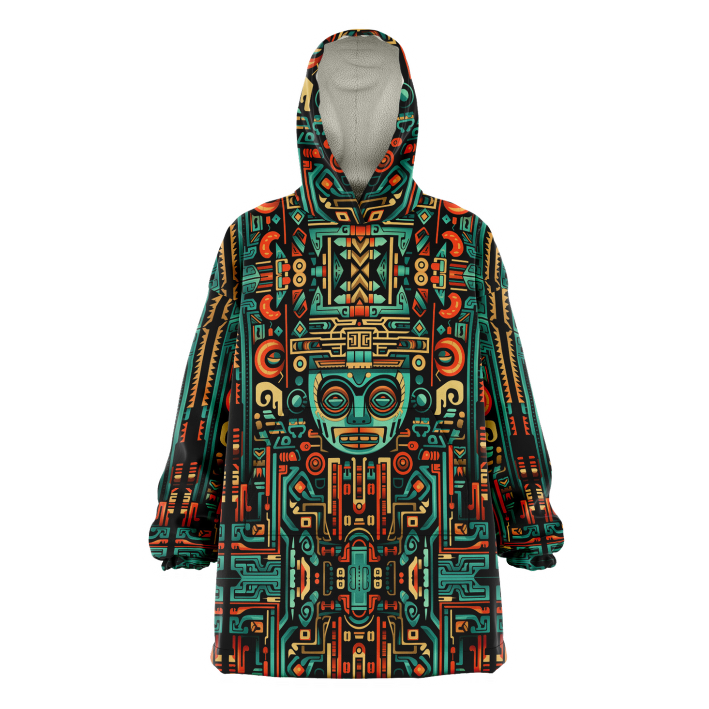 Snug Hoodie - Aztec Art - Nine Worlds Gear